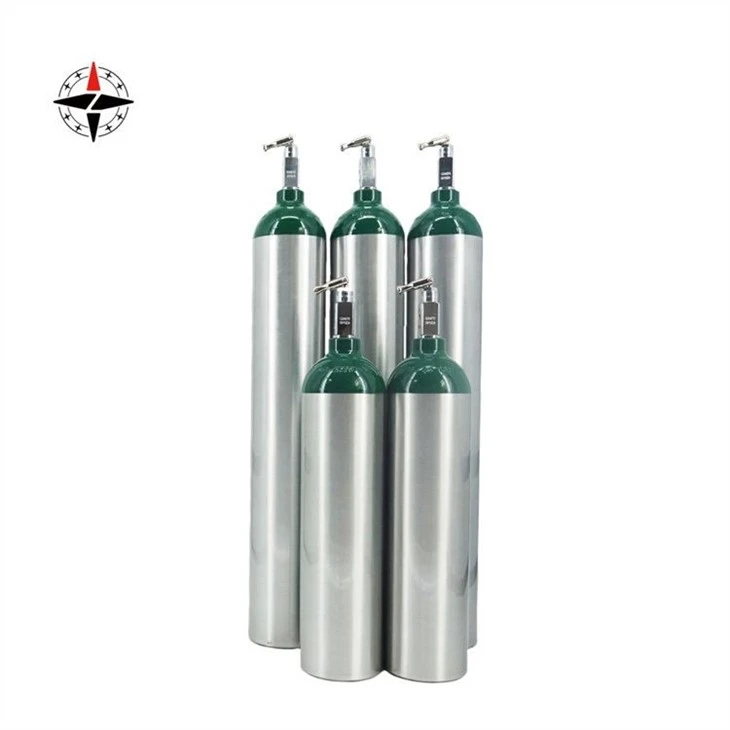 Aluminum Oxygen Cylinders with Toggle Valve(001)